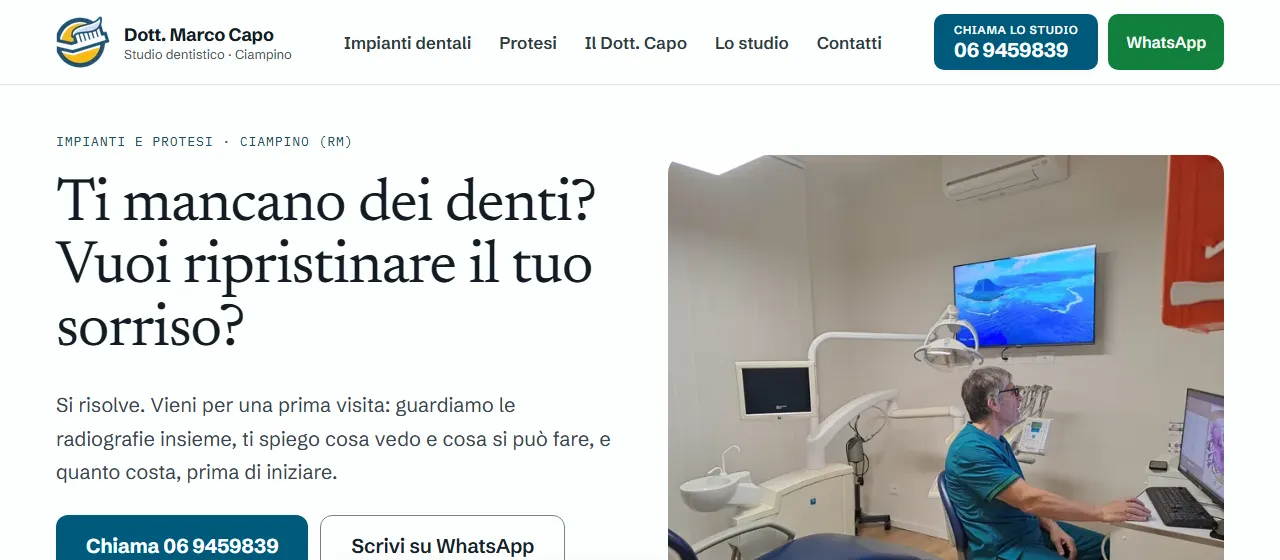Home page di studiocapo.it